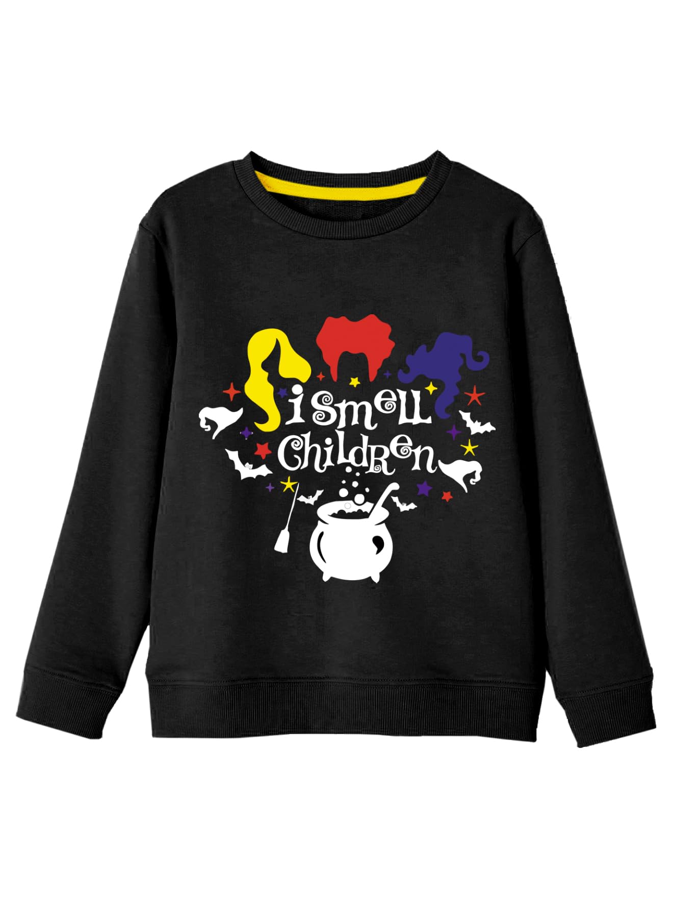 Remimi Kids Halloween Sweatshirt Long Sleeve Thanksgiving Tops 3-14 Years