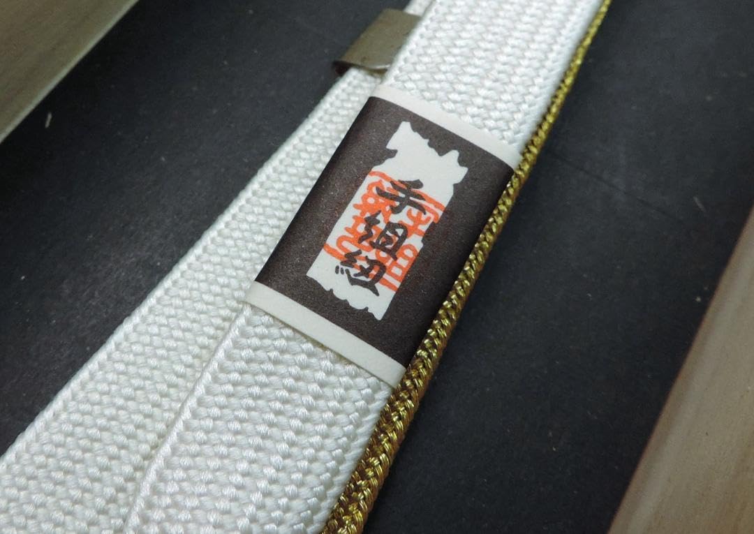 Amazon.co.jp: Club藤帯締め 皇結び 純金糸 帯締め （手組）3151(5frc