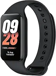 Relógio Mi Band 8 smart-band 8 ACTIVE (GLOBAL) Pulseira Inteligente, Tela AMOLED 1,47, Relógio inteligente, Fitness, Pulseira Impermeável, 50 Modos Esportivos (PRETO)