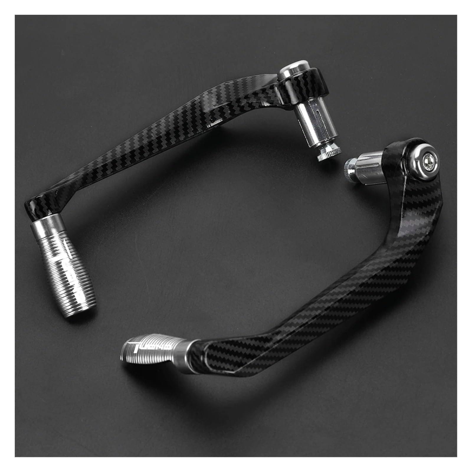 DOYUBVCW Motorcycle Lever Guards Handgrip 22MM Handlebar Grips Guard Brake Clutch Lever Protector for Tuono for Factory V4 1100RR 1000R V4R for R Motorcycle
