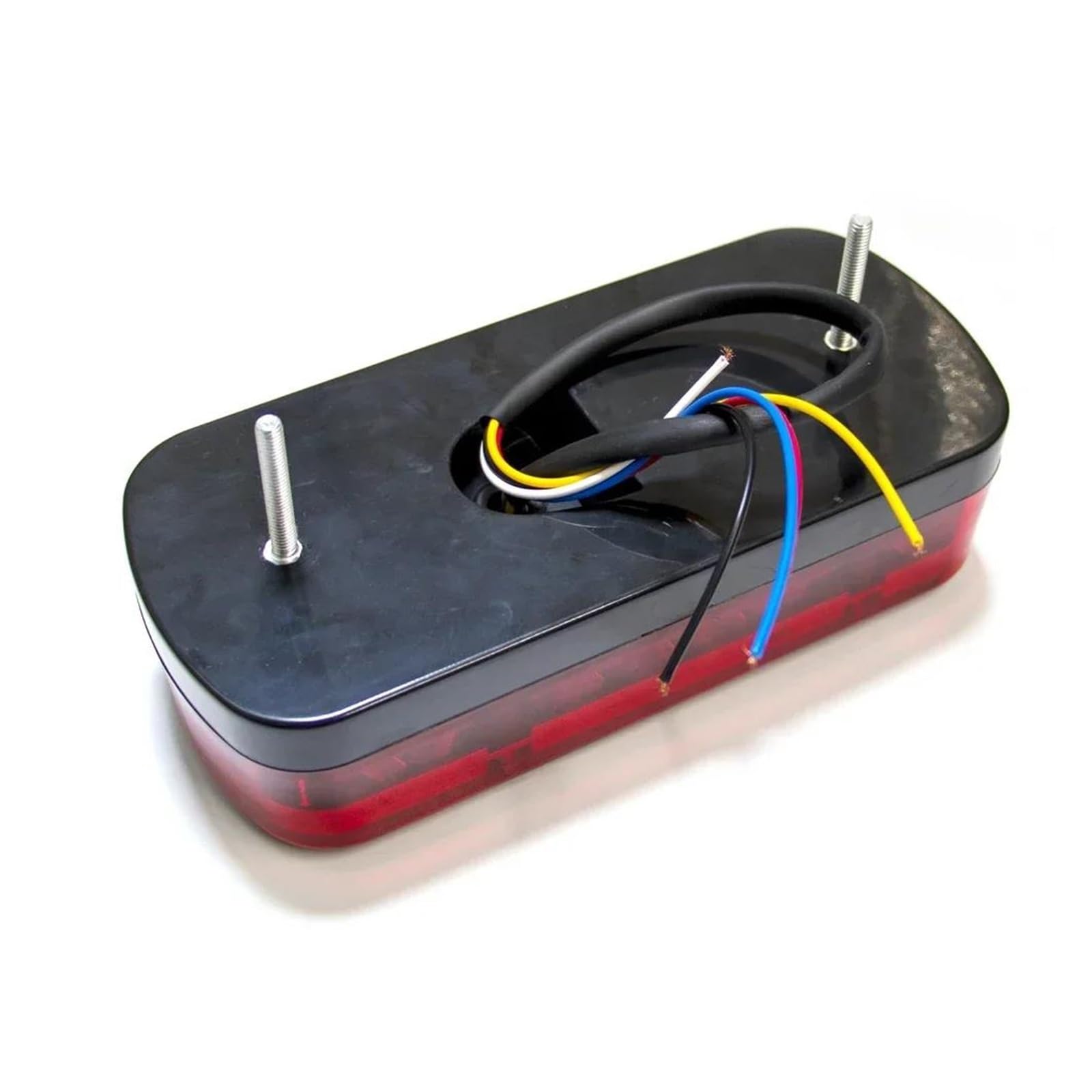 Genérico Piloto Posterior Luz trasera LED para camión 2 uds 12V 24V freno señal inversa indicador remolque caravana furgoneta, UTE Faros Traseros