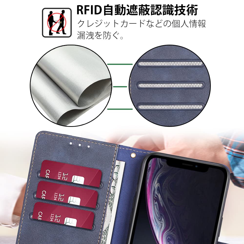 OPPO Reno5A 本体 + 手帳型ケース OPPO Reno5 A ケース 手帳型 カバー 手帳型ケース 携帯ケース