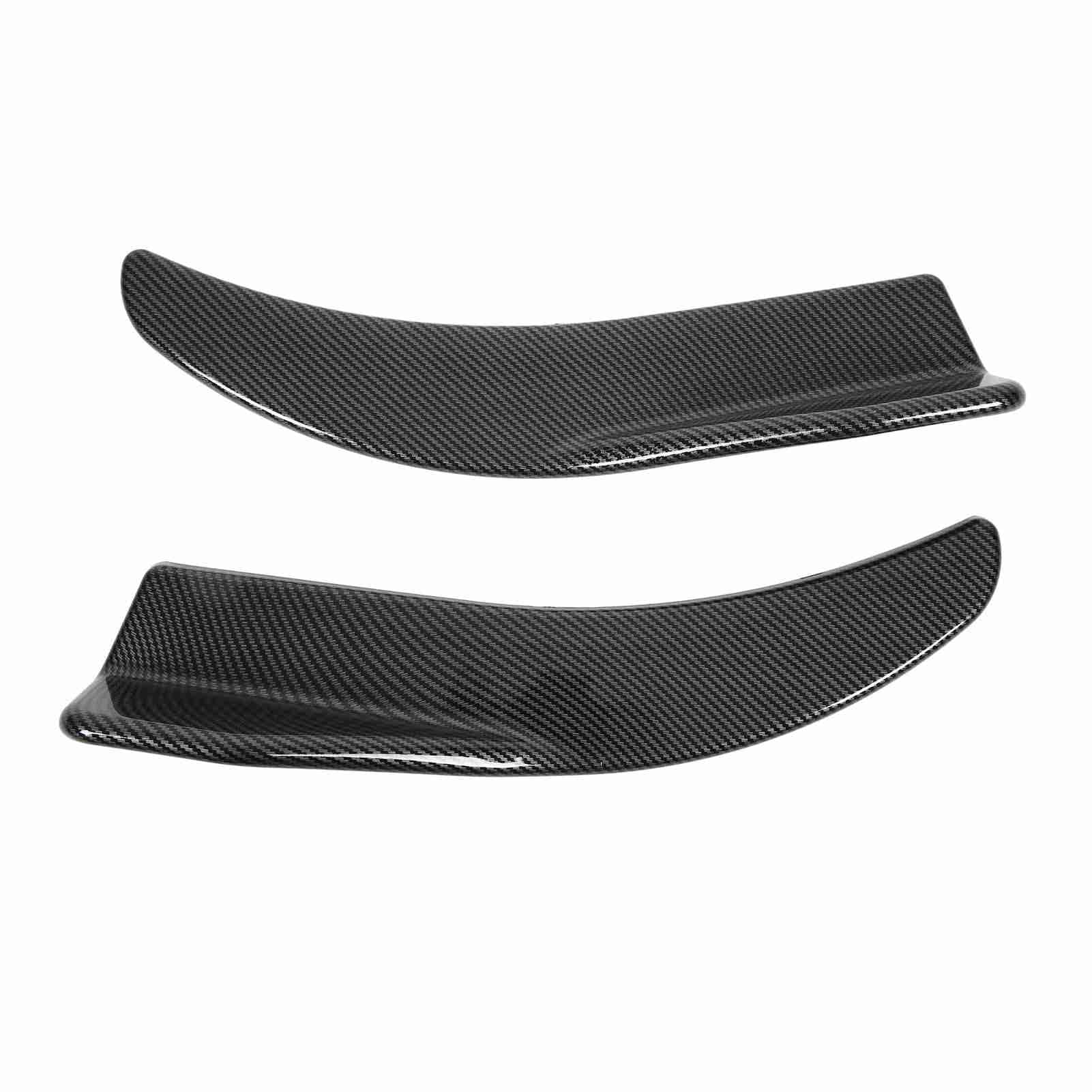 2 pezzi Spoiler per il bagagliaio posteriore, spoiler a forma di ala per il bagagliaio universale, 41,5 cm Lip per ridurre la resistenza al per berline e hatchback, spoiler p (Stile fibra di