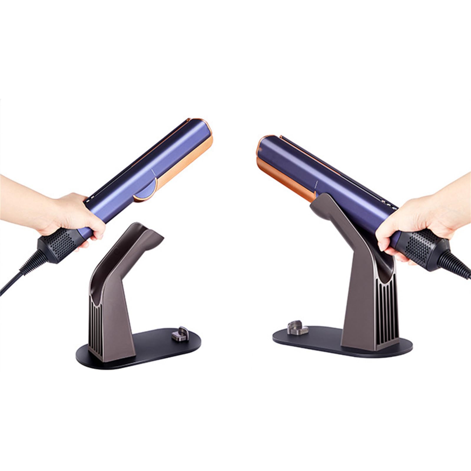 Support de fixation en métal pour Dyson Airstrait HT01 - Support de rangement vertical en alliage d'aluminium avec support de rangement pour chargeur