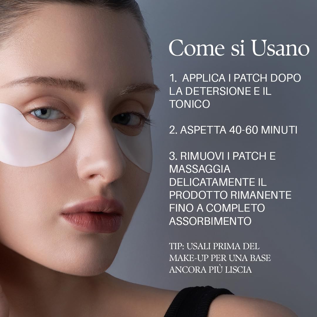 d'Alba Tartufo Bianco Intensive The Real Maschere per gli Occhi 60 Pezzi - Patch Idratanti Anti-Età