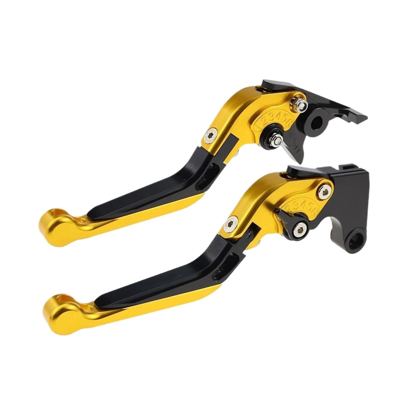 MAMXVKVZEU Motorbike Brake Clutch Handle Levers Motorcycle Brake Clutch Levers Adjustable Handle for Ninja 500 W230 Z500 2024-2025(R)