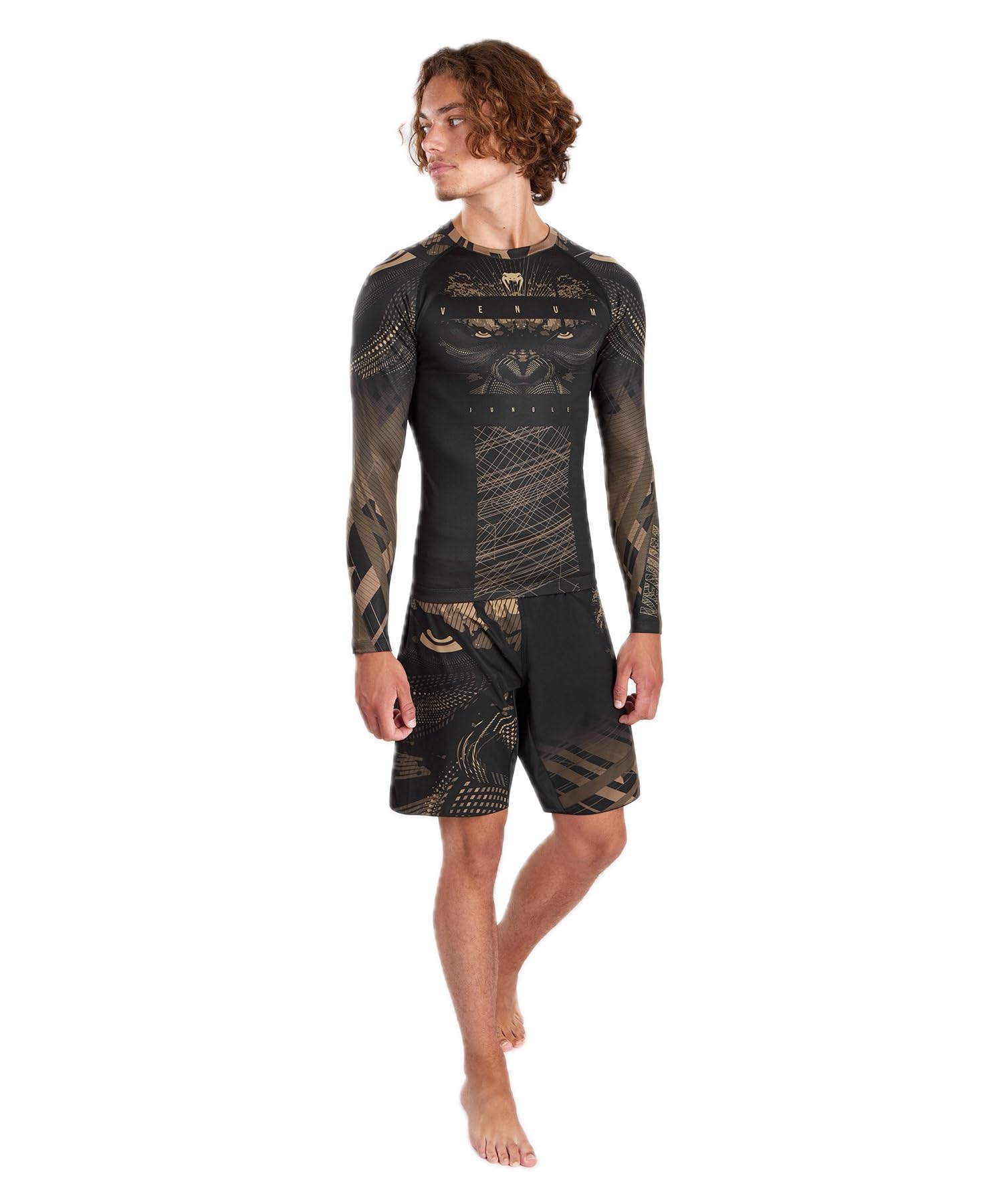 Venum Gorilla Jungle Rashguard Manches Longues T-Shirt Homme (Lot de 1)