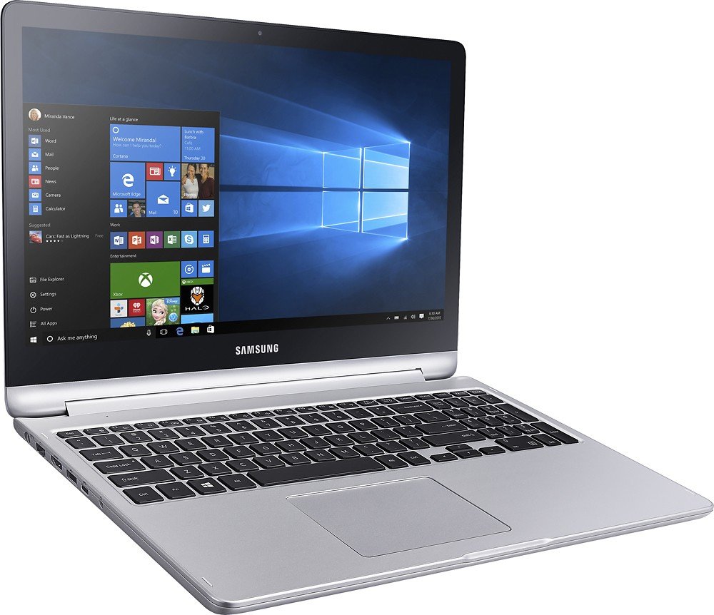 Amazon.com: Samsung Flagship Premium Notebook 7 Spin 2 en 1 15.6