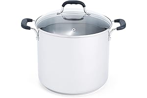 T-fal Specialty Stainless Steel Stockpot 12 Quart Oven Safe 350F