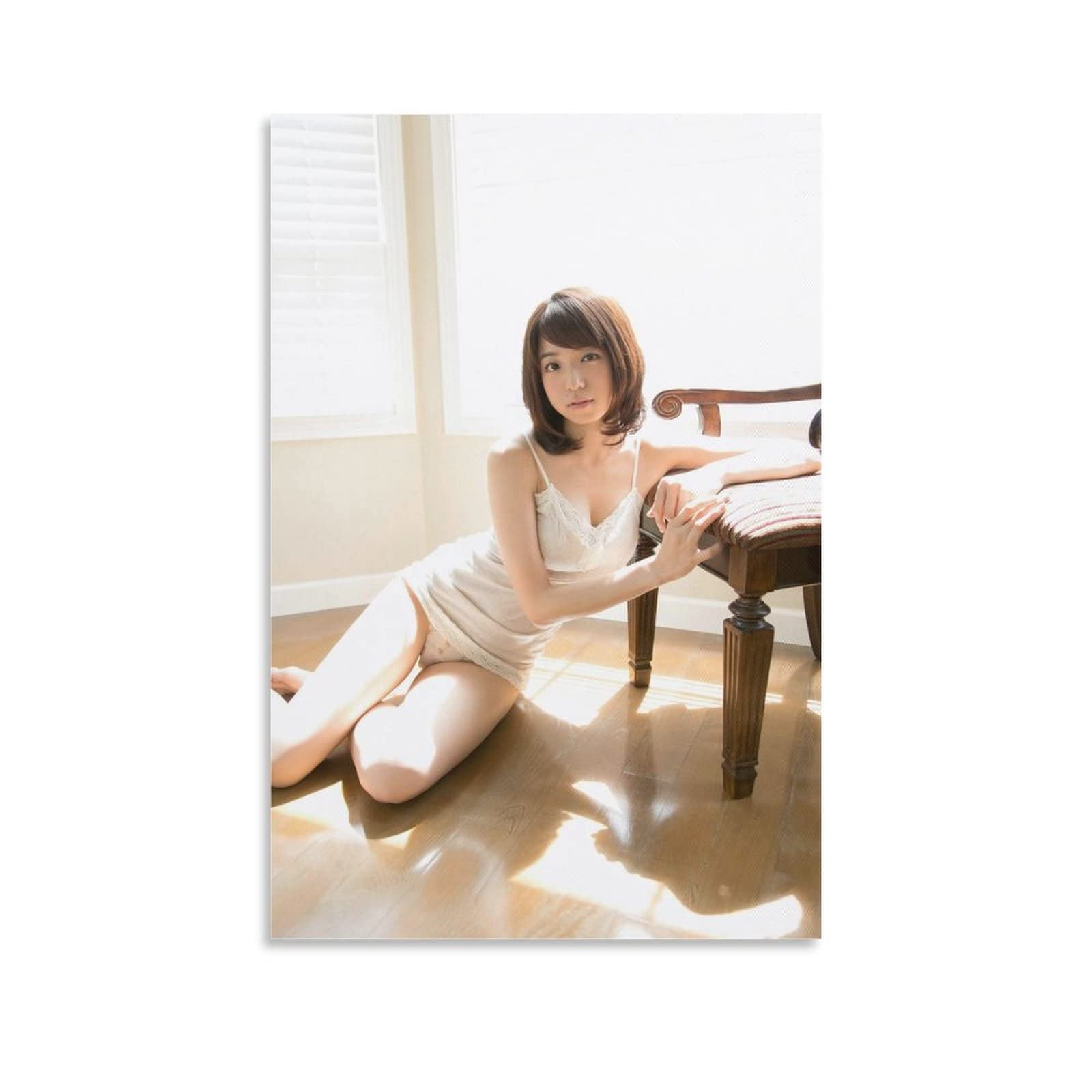 中村静香 等身大ポスター エンタメ 花柄の紐パン下着姿 - 印刷物