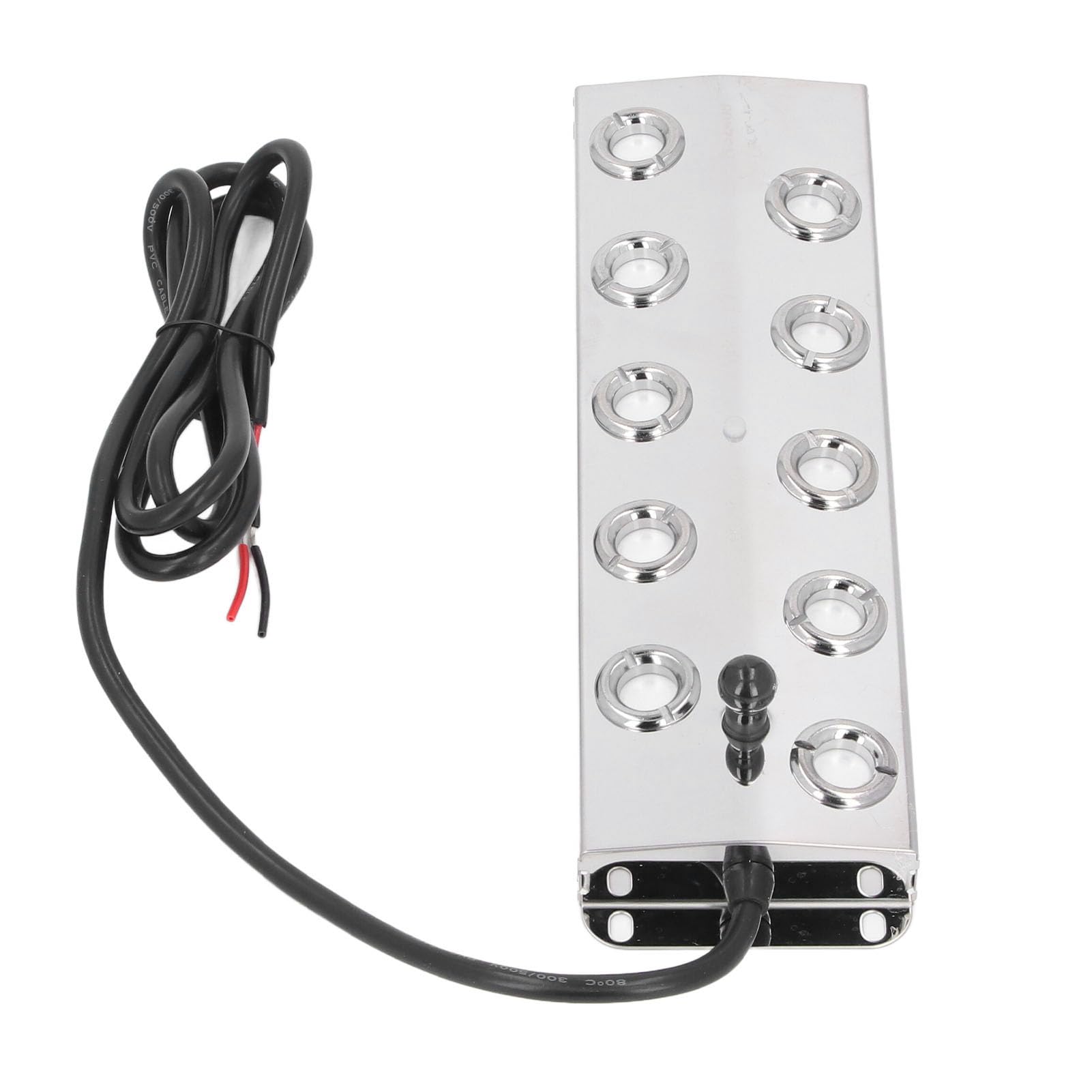 Nebulizzatore Ad Ultrasuoni a 10 Teste DC45-48V Atomizzatore Ad Alta Efficienza con Cavo Super Lungo da 1,5 M, Adatto per Piscine, Fontane e Potenziamento di Giochi d'Acqua