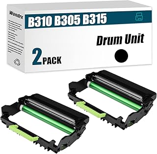 B305 Drum Unit (with chip) Compatible 013R00690 Black Drum Unit for Xerox B305 B310 B315 Printer High Yield 40500 Pages Convenient to Install Eco-Friendly (Black 2Pack)