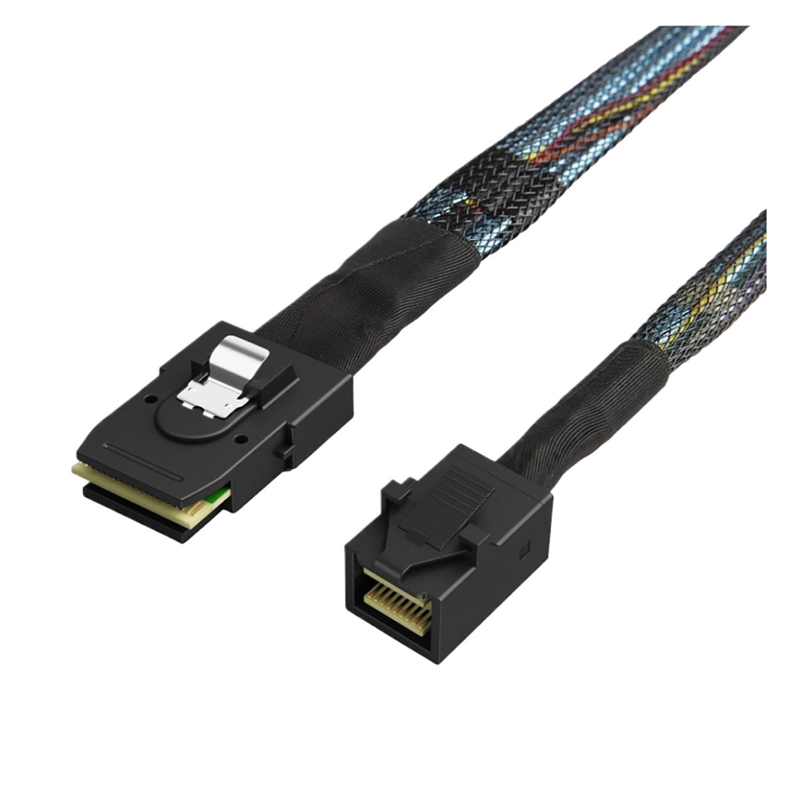ZHANGLH - Cable de corte SFF-8087 a mi ni S*A*S HD SFF-8643 (1,0 m)