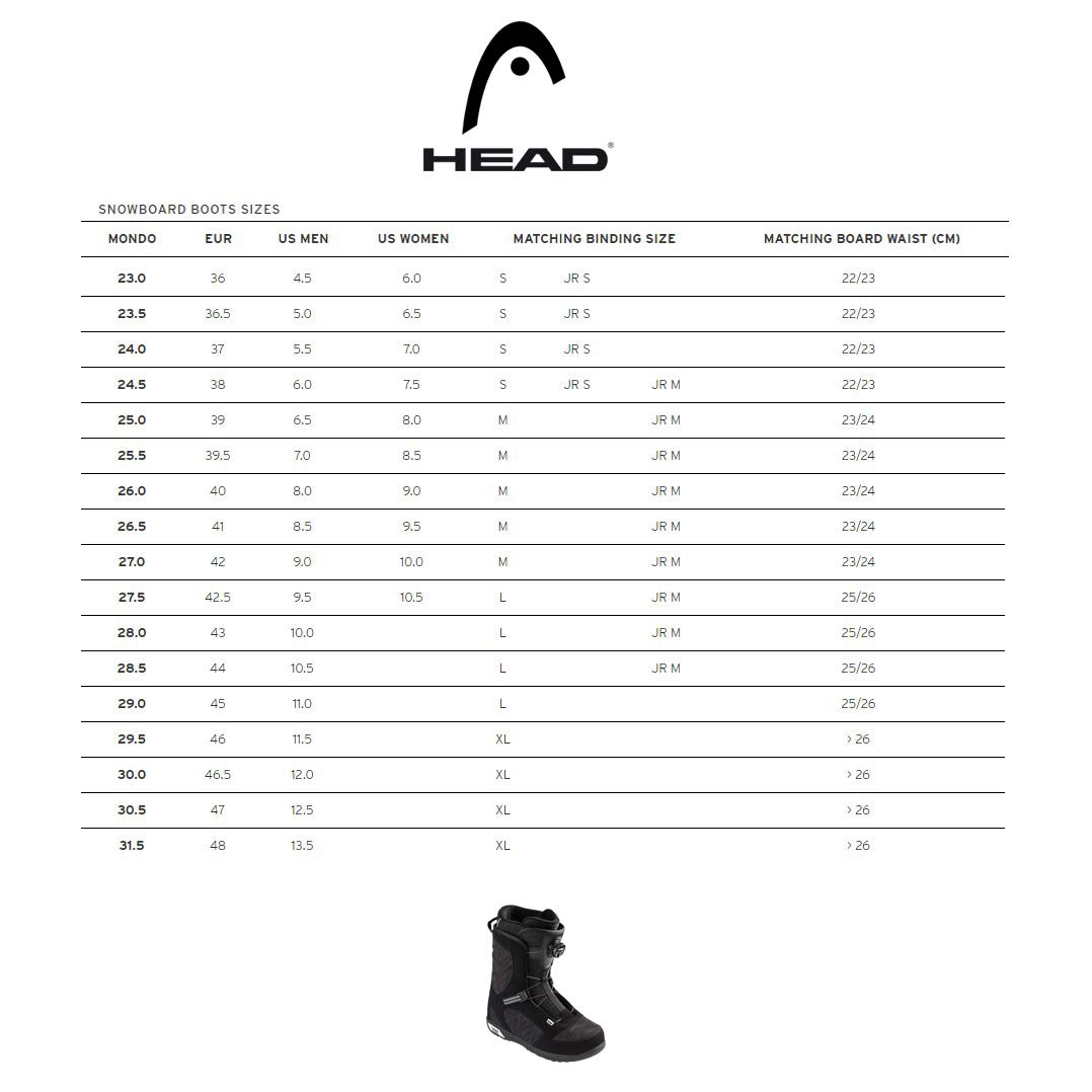 スノーボードブーツ HEAD サイズUS4.5 【公式通販】