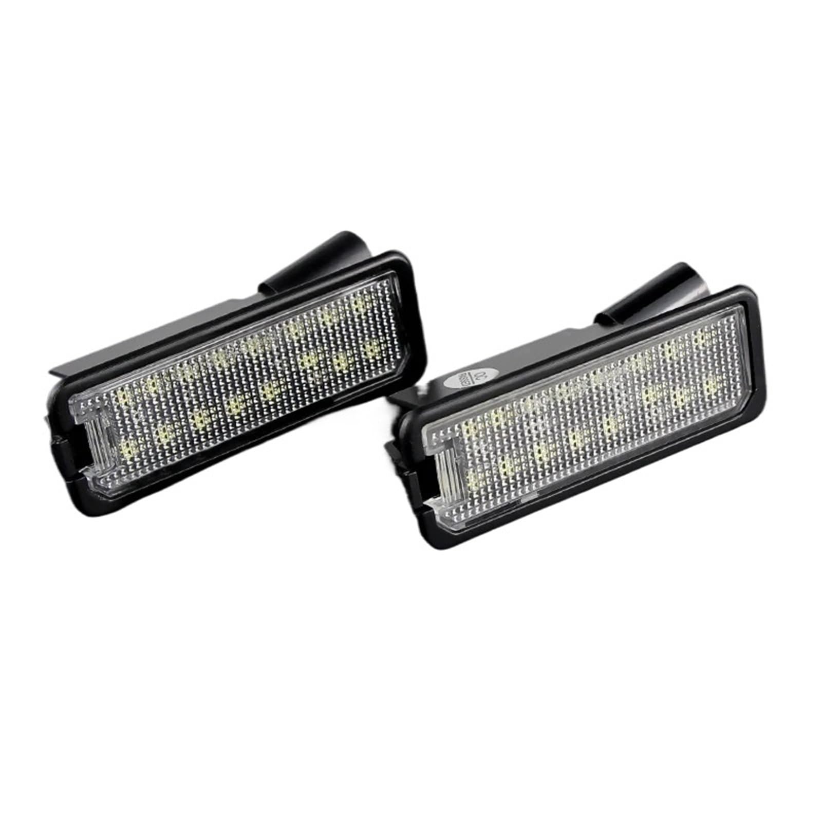 Luces matrícula LED para Seat Leon 2013-2016 pack de 2 lámparas blancas 12V 8