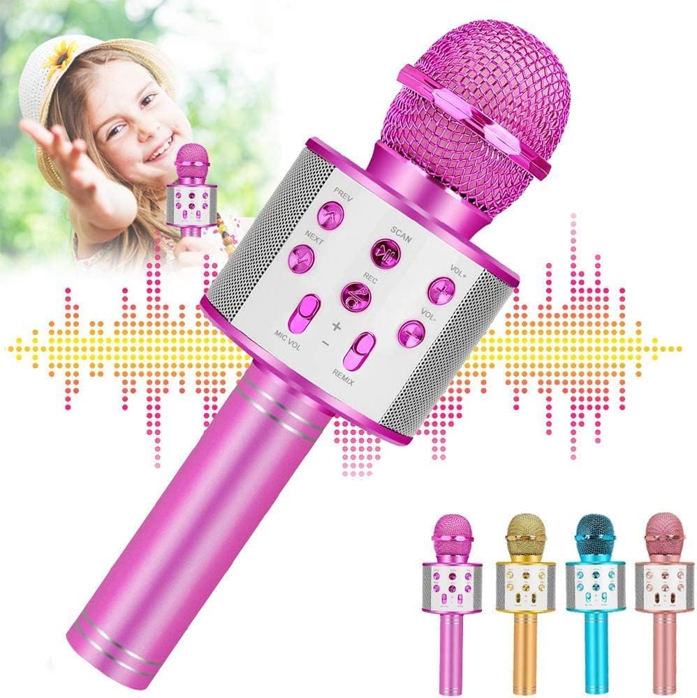 Little Mind Kids Toys Karaoke Microphone, Microphone for Kids Toddler Microphone,Wireless Bluetooth Karaoke Mic for Children Singing,Birthday Gifts for 3+Year Old Boys Girls (B0D7PQKYXW) Amazon Price History, Amazon Price Tracker