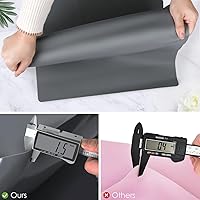 Vista 7 de Tapetes de silicona extra grandes para encimera de cocina, manteles individuales de silicona de 27.6 x 19.7 pulgadas para niños, tapete de silicona