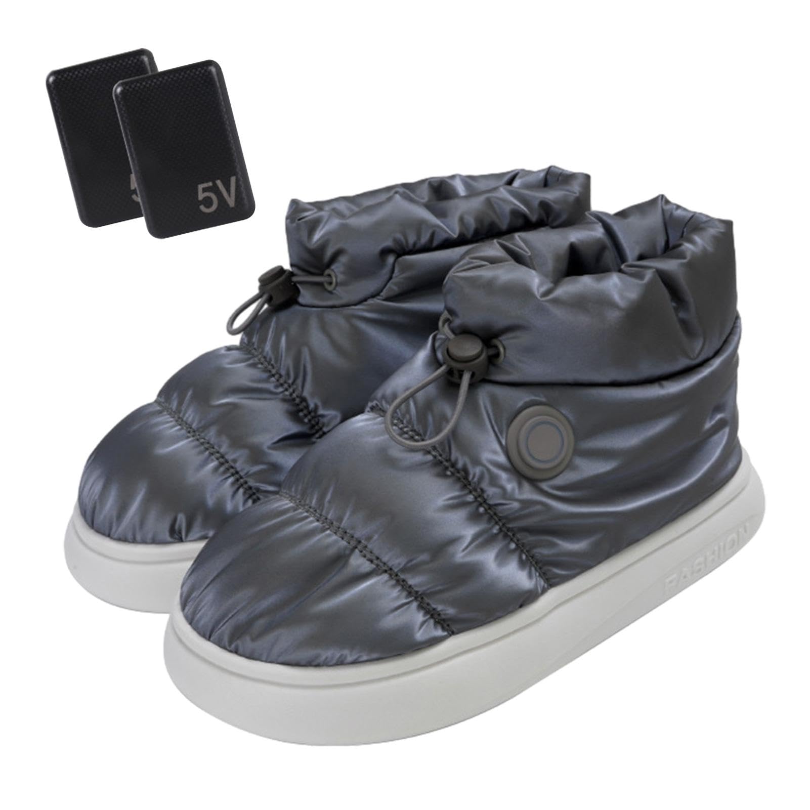 Scarpe Riscaldanti Ricaricabili,Scarpe Riscaldanti Elettriche - Pantofole traspiranti a calore elettrico,Scarpe scaldapiedi elettriche, scarpe riscaldanti per piedi termici