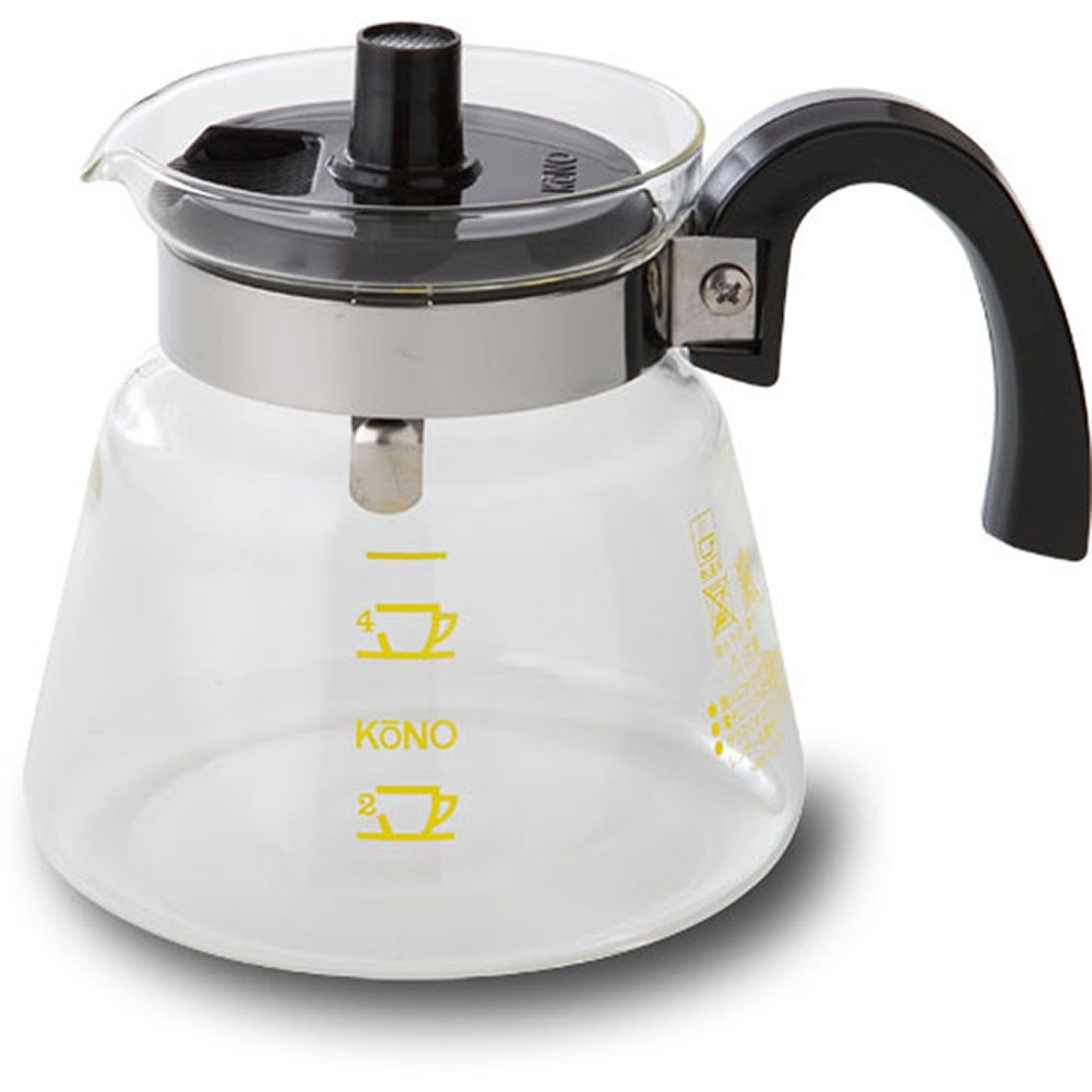 Amazon｜珈琲サイフォン コーノ 4人用 グラス ポット MD-42