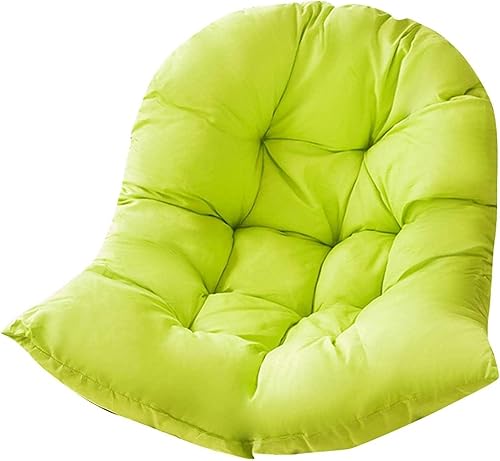 Samtiny Cojín grueso para silla de columpio para hamaca colgante, cojín de asiento de cesta colgante, almohadillas suaves para colgar silla de