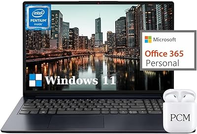 Lenovo Ideapad 1 15 inch Laptop Computer, FHD 15.6 Laptop Notebook PC, Thin Lightweight Laptop College Students, 12GB RAM 512GB SSD, Windows 11 Laptop Microsoft Office 365 1Y, 10-Key Number Pad Camera