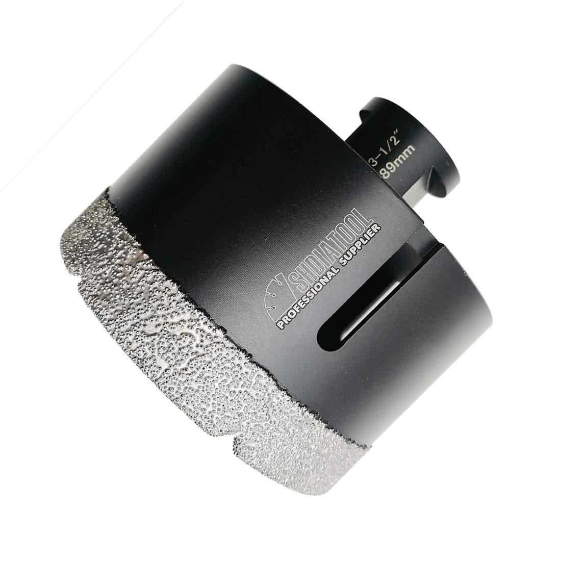 SHDIATOOL Diamond Core Drill Bits 3 1/2 Inch for Porcelain Ceramic Tile Marble Brick Vacuum Brazed Hole Saw 89mm