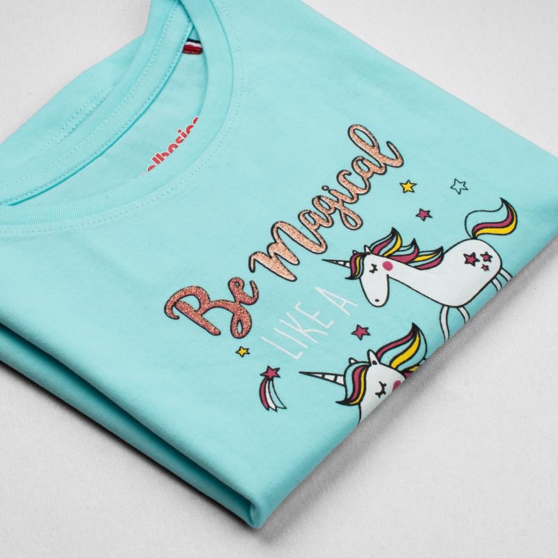 Real Basics Girls Regular Fit Full Sleeves Tshirt (Pack of 1) offers donot miss