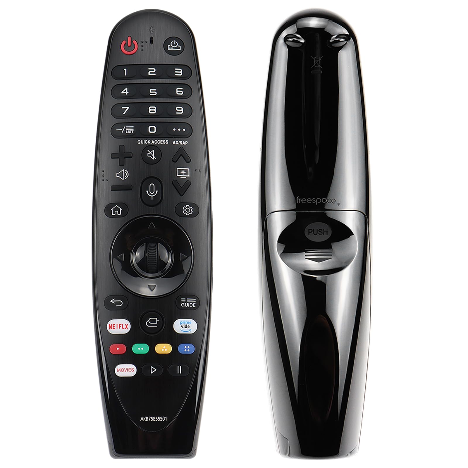 Télécommande Magique vocale AKB7585501, 1 pièce, Remplacement Universel for Smart TV AN-MR20GA MR19BAMR18BA MR650A, Fonction pointeur