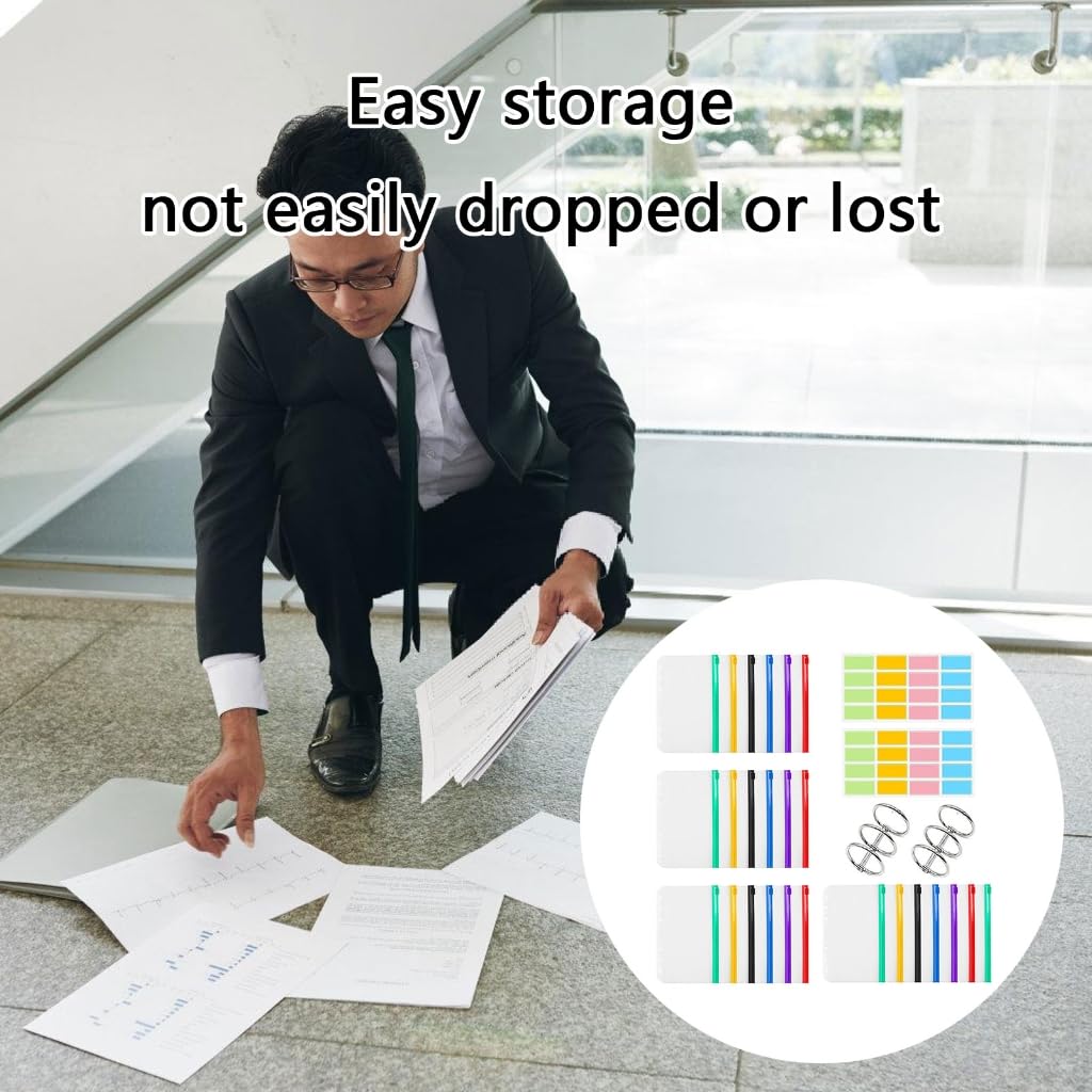 Pack of 25 Waterproof PVC Bag Circular Knitting Needle Pouches Zippered Folders for Round Knitting Needle Bag Cable