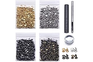 Multipurpose 400 Sets Leather Rivets and Tools Kit