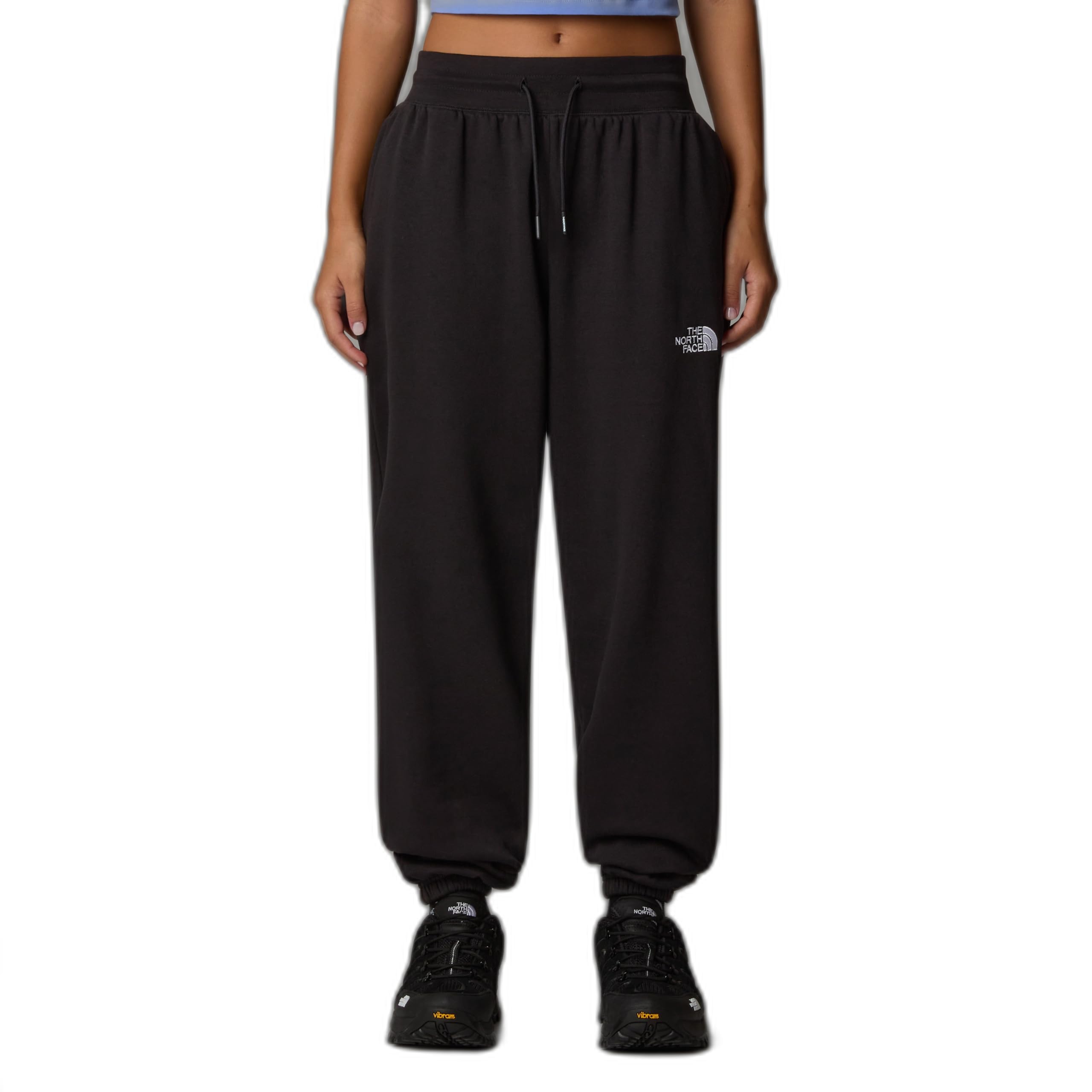 The North Face NF0A8C1GJK3 W Essential Relaxed Straight Jogger Pants Women's TNF Black Size XS