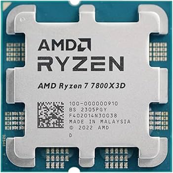 AMD Ryzen 7 7800X3D CPU R7 7800x3d 5.0 GHz 8-Core 16 Threads