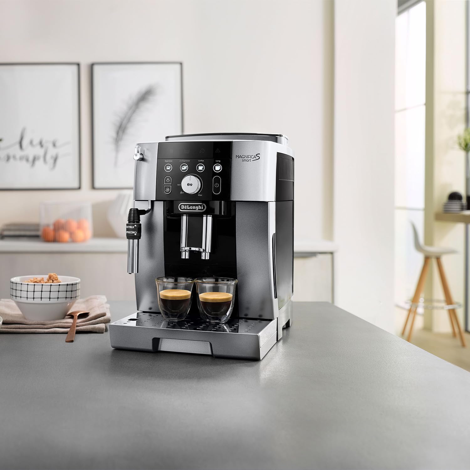 CAFETERA DELONGHI MAGNIFICA S SMART COMPLETAMENTE AUTOMÁTICA ECAM 250.23.SB
