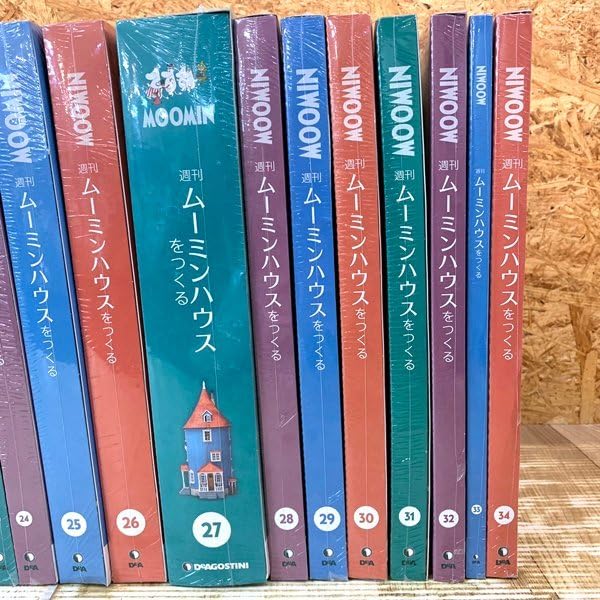 ムーミンハウス デアゴスティーニ  17~43 Amazon.co.jp: DeAGOSTINIMOOMIN 週刊 ムーミンハウスをつくる