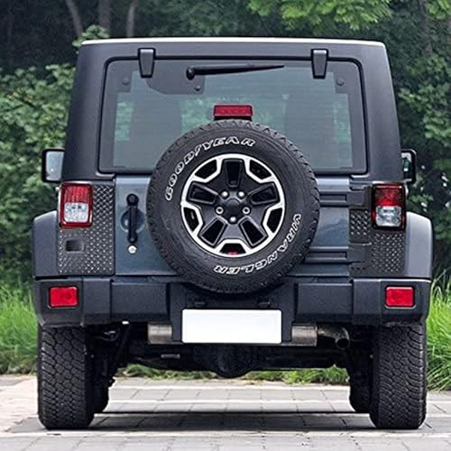 Car Tailgate Wrap Angle Cover Trim Rear Door Corner Guard Decoration, For Jeep Wrangler Rubicon Sahara Jku 2007 2017 #TOP3