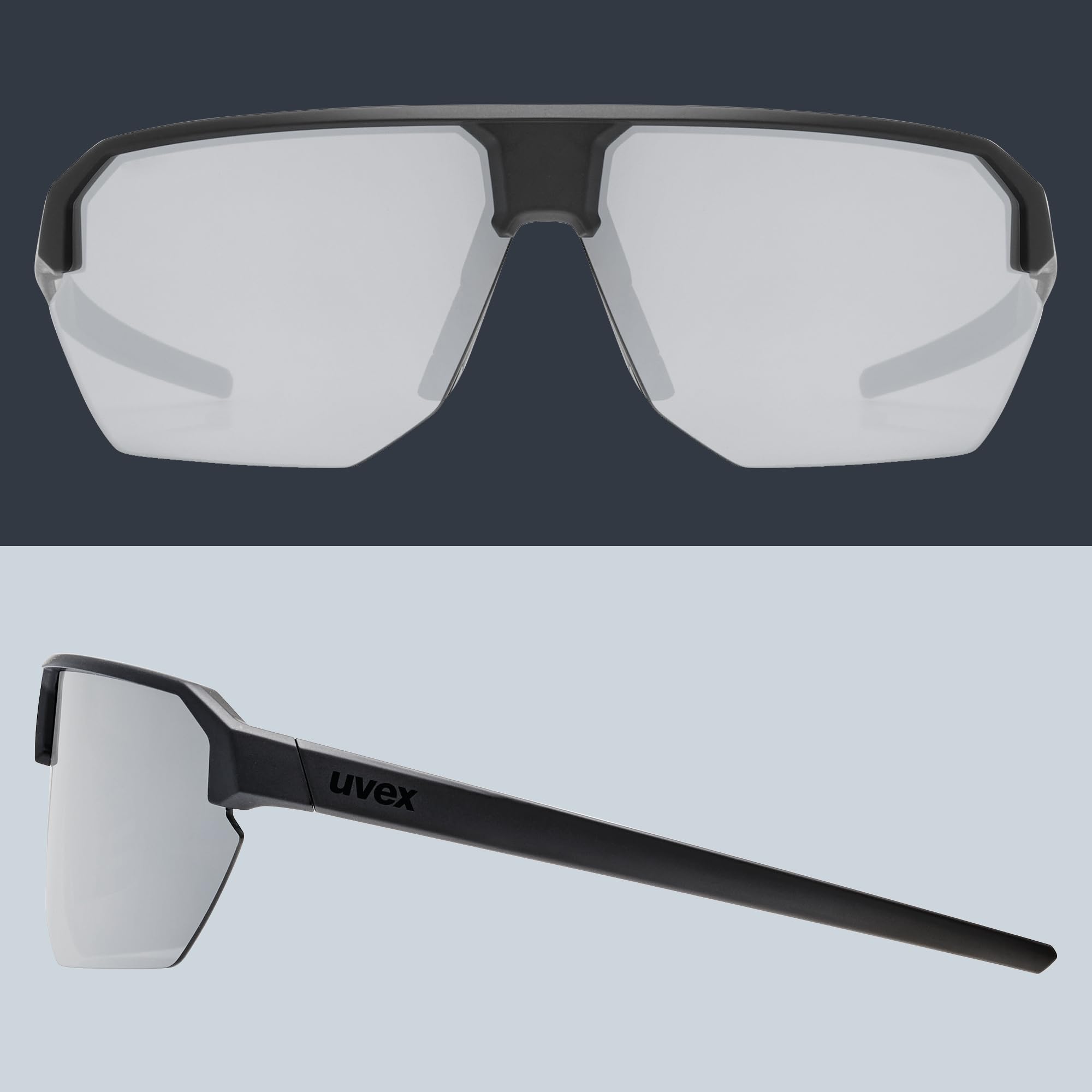 Uvex Herren Vectiv Sportbrille (1er Pack)