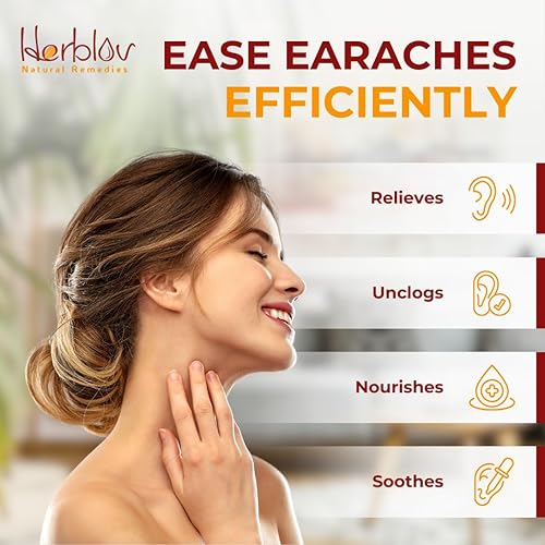 Miniatura 3 de Aceite orgánico para el oído para infecciones de oído – Gotas naturales para la prevención de infecciones, eliminación de orejas de nadador y cera
