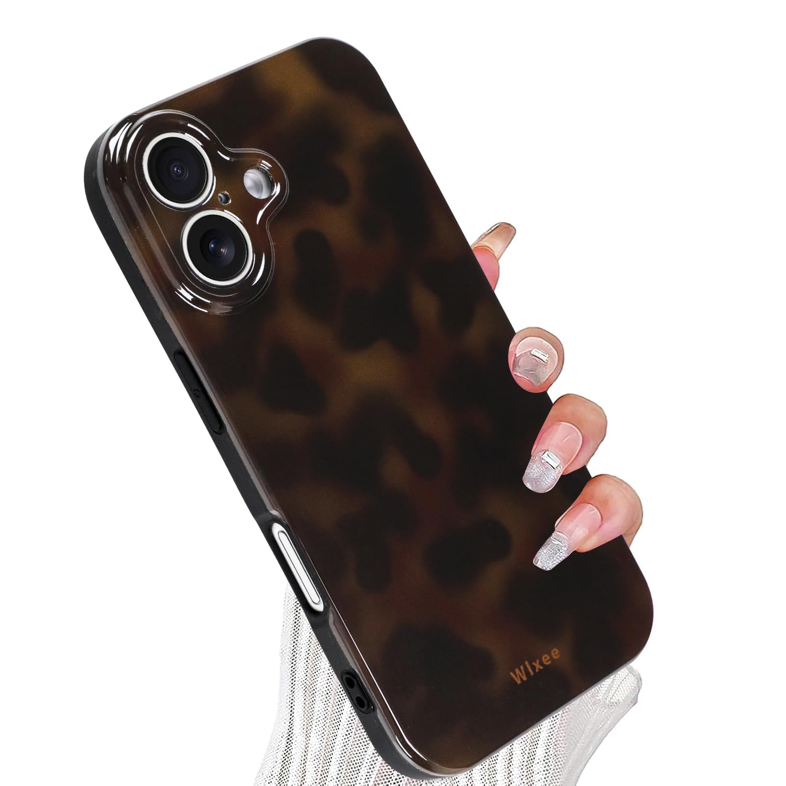Wlxee Deep Tortoise Print Case
