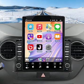 9.7" 4G+64G Android 14 Double Din Car Stereo for Hyundai Grand I10 2014-2019 Touchscreen Car Radio Receiver Head Unit w/Wireless Carplay and Android Auto GPS Navi Bluetooth WiFi FM AHD Backup Camera