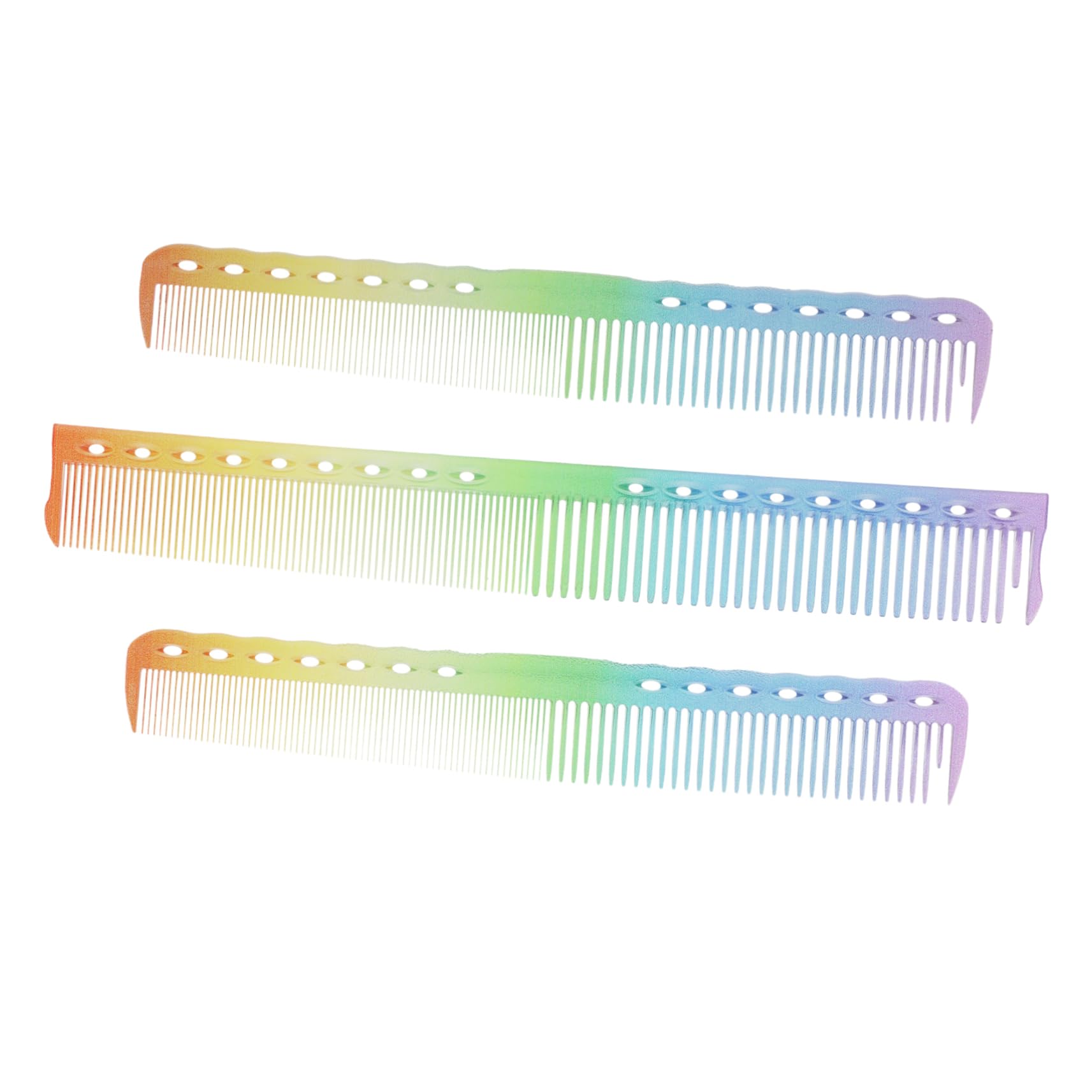 Healeved 9pezzi Pettine Professionalper Parrucchieri Strumento Ergonomico Per Styling e Taglio Dei Adatto Donne Uomini Per Scuri e Lisci