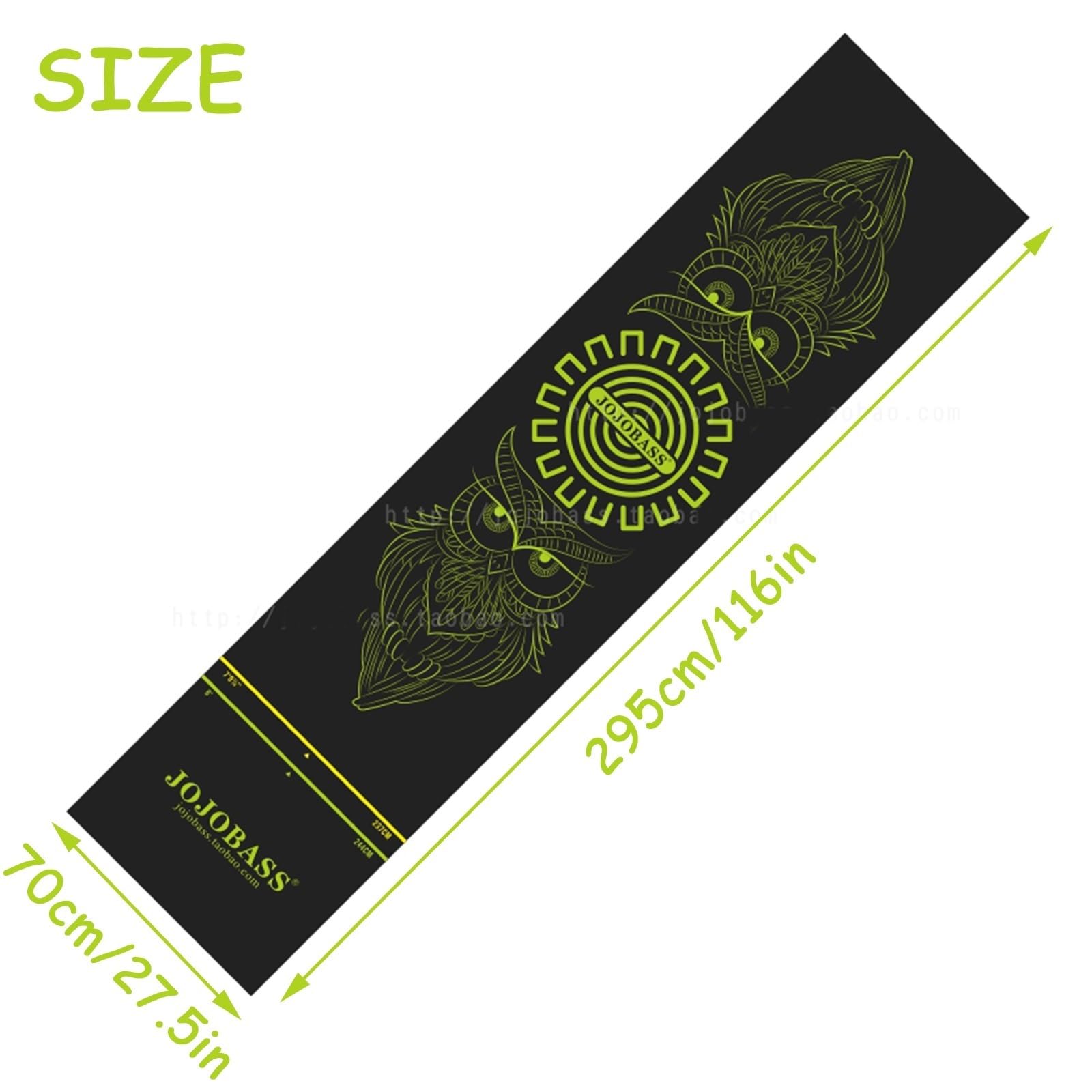 Tappetino for Freccette in Gomma - Tappeto Professionale for Freccette, Distanza 116 x 27,5 Pollici 3 con Linee di Lancio, Design Antiscivolo for Club di Pub Domestici
