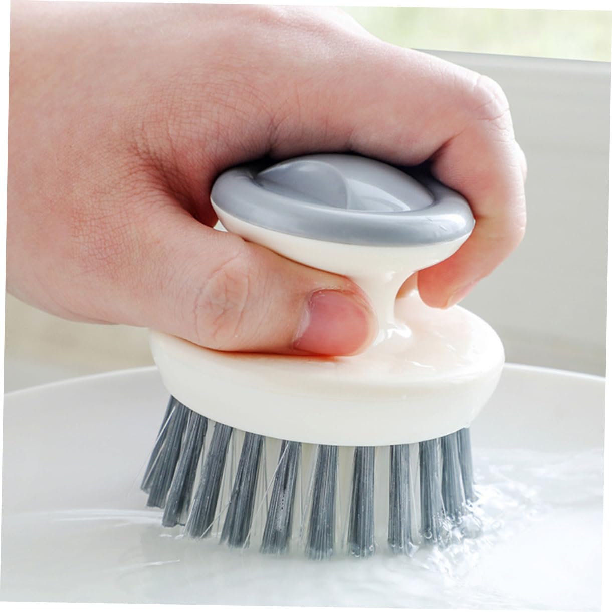 PRETYZOOM 10piezas Cepillo De Cocina Multifuncional Mango Ergonómico para Limpiar Ollas y Sartenes Resistente Al para Cocinas y Baños