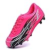 Hanani Kids Soccer Cleats Boys Girls Football Shoes Youth Athletic Outdoor & Indoor Baseball Shoe Firm Ground Cleat…