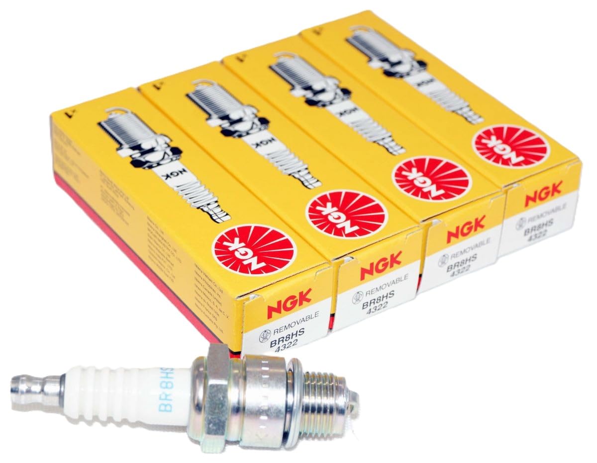 4322 BR8HS Standard Spark Plug (4 Pack)
