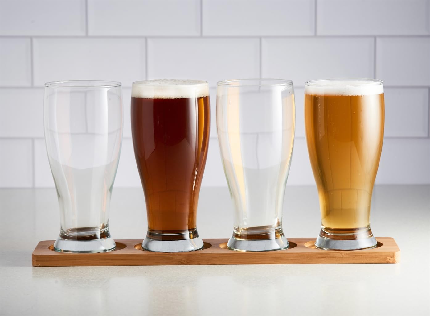 Ravenhead Premium Beer Glass Set of 4, 530 ml (Transparent) 3