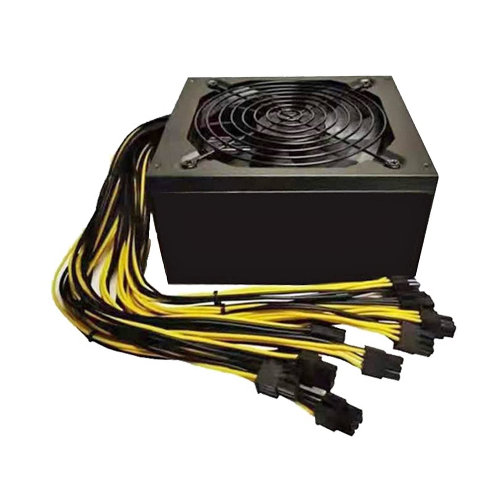 EZZON 2000 W ATX 12V 2.31 Cicha maszyna górnicza zasilacz komputer wsparcie 10 x 6-pinowe karty graficzne zasilacz dla Bitcoin Miner