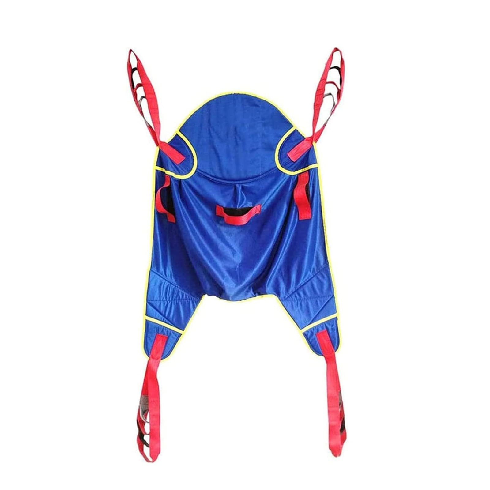 Grúa Paciente Eslinga Elevación con para Paciente Y Minusválido,Arnés Elevación Paciente Cuerpo Completo para Posicionamiento Y Elevación La Cama,Carga MáXima 150 Kg L