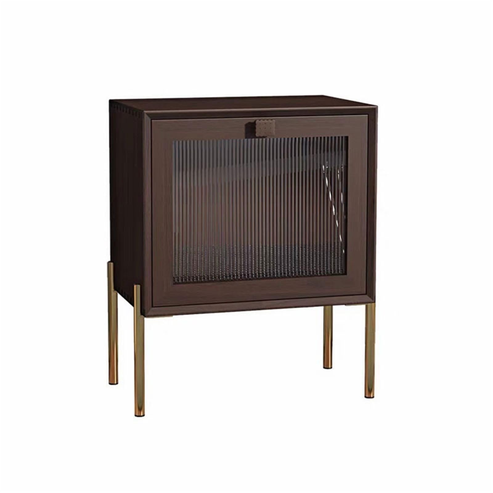 WQQYU6HKF CD Case Vinyl Record Cabinet Light luxury with Iron Feet Home Wooden CD Storage Rack Disc Holder