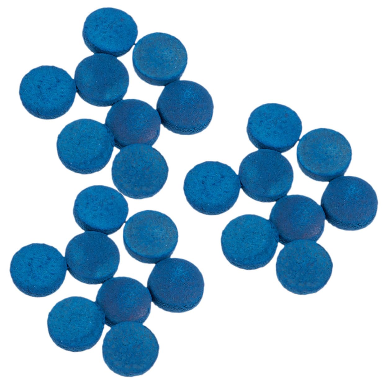 Abaodam 30Pcs Billiard Pool Stick Tips Replacement Durable Tips for Pool Cues Essential Billiard Supplies for Beginners Professionals Convenient Storage Box Included