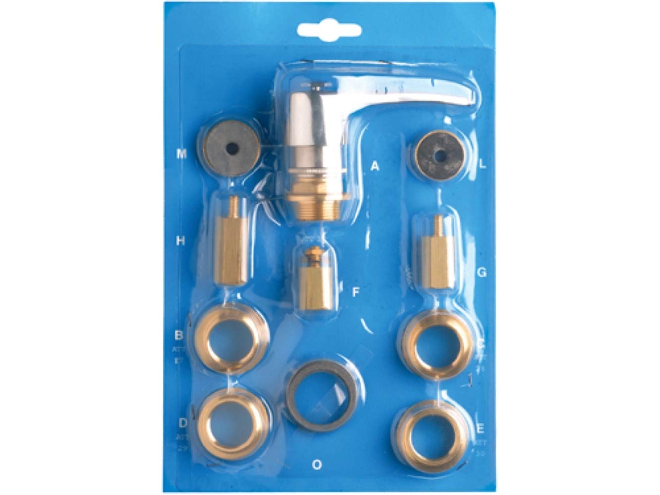 Acquastilla 105004 Tool Seat Faucet – Milling Cutter Replacement Seat Tap, 3/4" Diameter 24, 1-Pack
